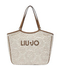 Borsa donna Liu-jo Ferielle L Tote cream BS26LJ60 AA6208 J3865 X0459