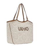 Borsa donna Liu-jo Ferielle L Tote cream BS26LJ60 AA6208 J3865 X0459