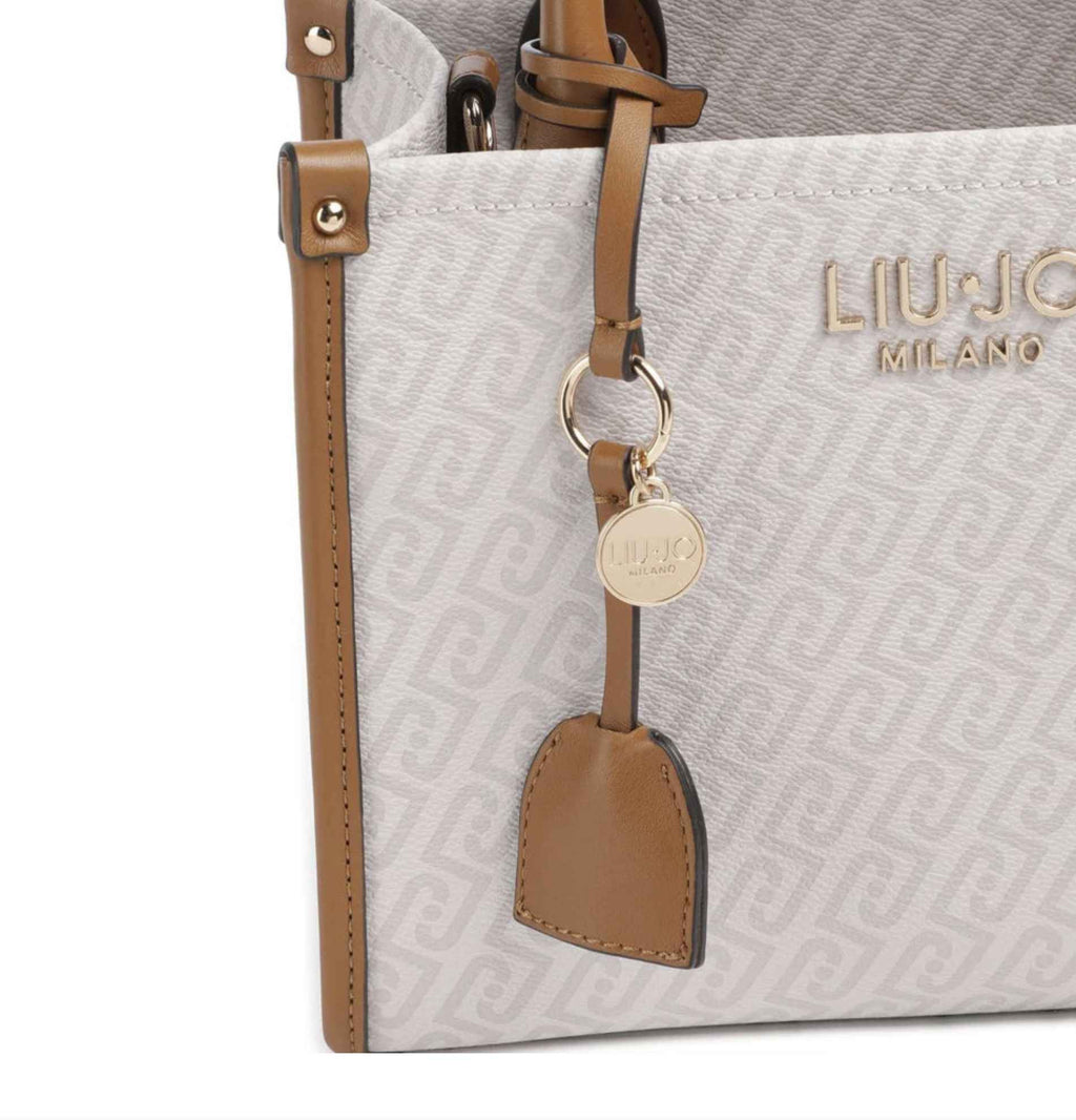 Borsa donna Liu-jo S Tote Ridhi naturale/ sequoia BS26LJ63 AA6192 E1092