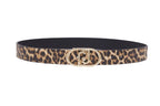 Cintura donna Liu-Jo reversibile hips belt animalier CS26LJ05 AA6238 E1121