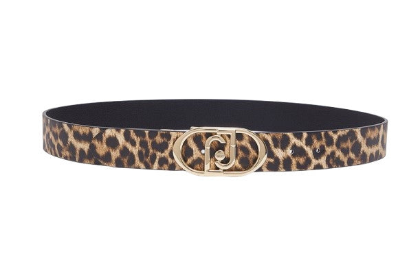 Cintura donna Liu-Jo reversibile hips belt animalier CS26LJ05 AA6238 E1121