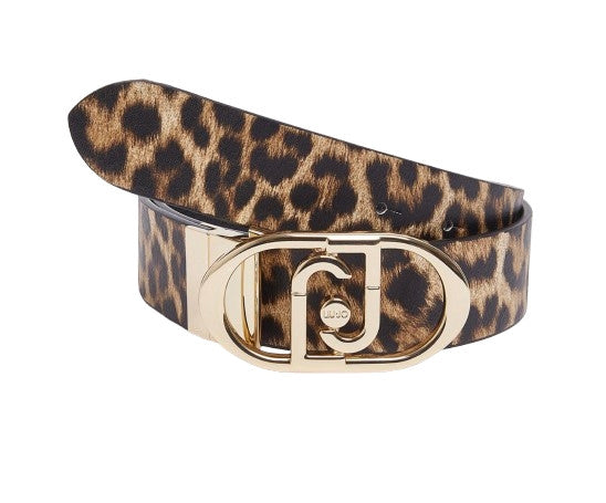 Cintura donna Liu-Jo reversibile hips belt animalier CS26LJ05 AA6238 E1121