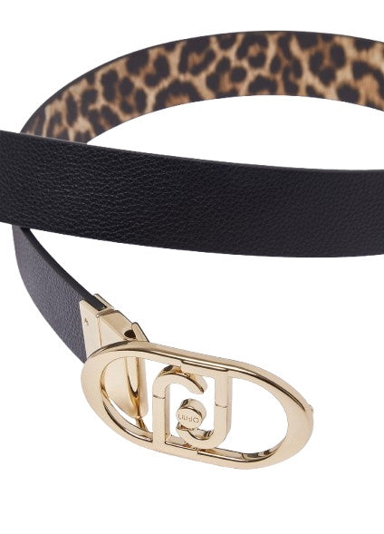 Cintura donna Liu-Jo reversibile hips belt animalier CS26LJ05 AA6238 E1121