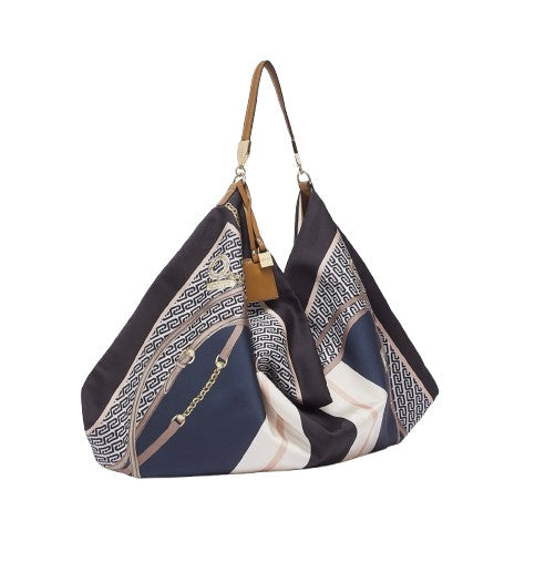 Borsa donna Liu-jo foulard bag nero multicolore BS26LJ66 AA6194 T2745 P9221