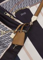Borsa donna Liu-jo foulard bag nero multicolore BS26LJ66 AA6194 T2745 P9221