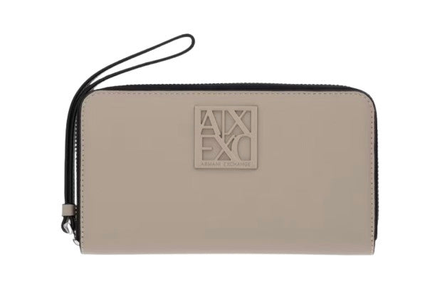 Portafoglio donna Armani Exchange Susie Zip around sand AS26AX02 948486 0A874 U6223