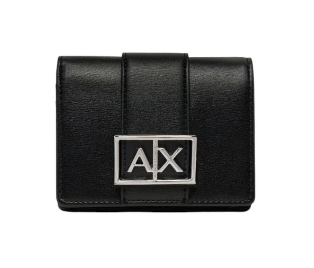 Portafoglio donna Armani Exchange nero AS26AX04 XW000360 AF12039 UC001