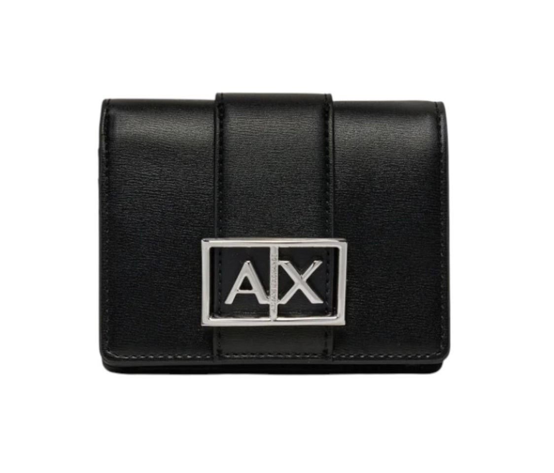 Portafoglio donna Armani Exchange nero AS26AX04 XW000360 AF12039 UC001