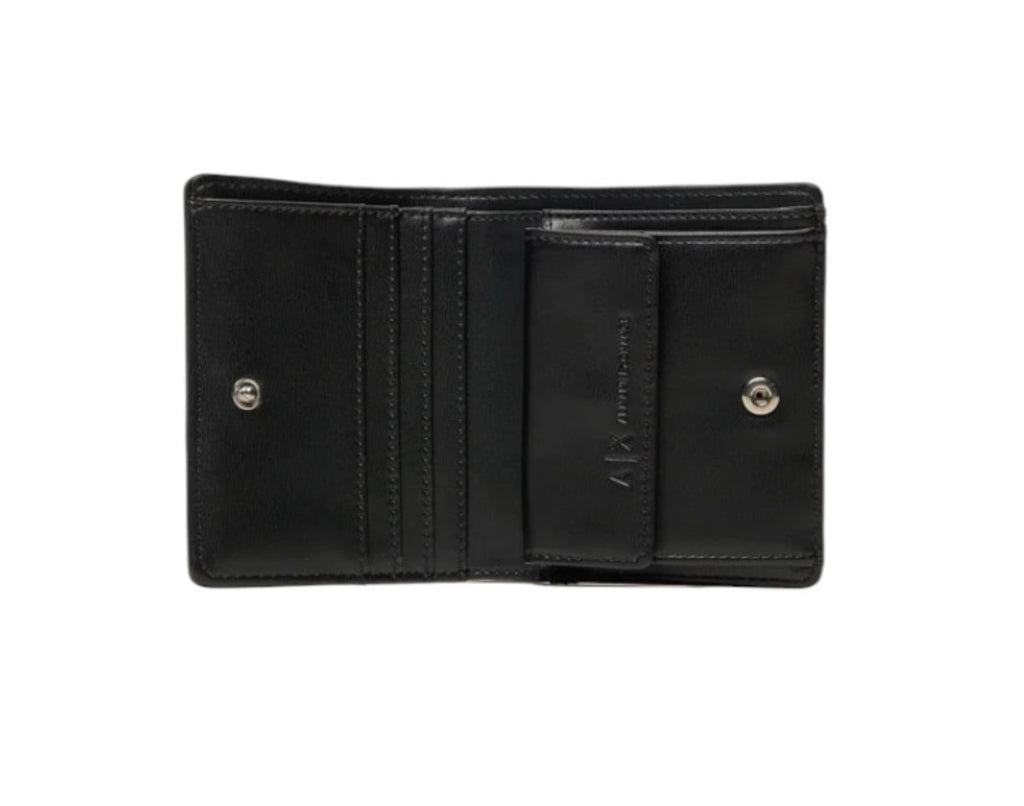 Portafoglio donna Armani Exchange nero AS26AX04 XW000360 AF12039 UC001