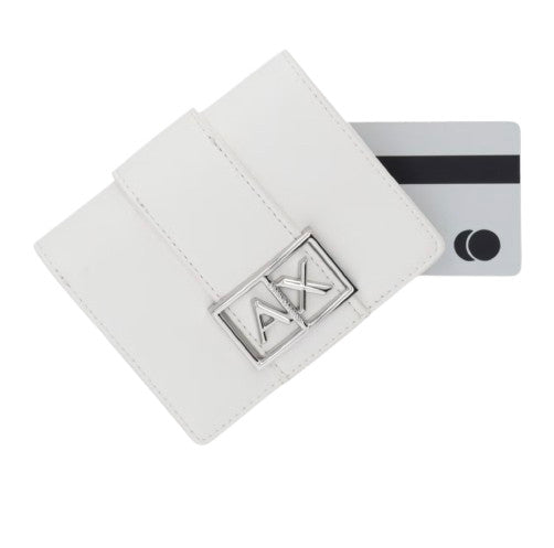 Portafoglio donna Armani Exchange white AS26AX05 XW000360 AF12039 UC011