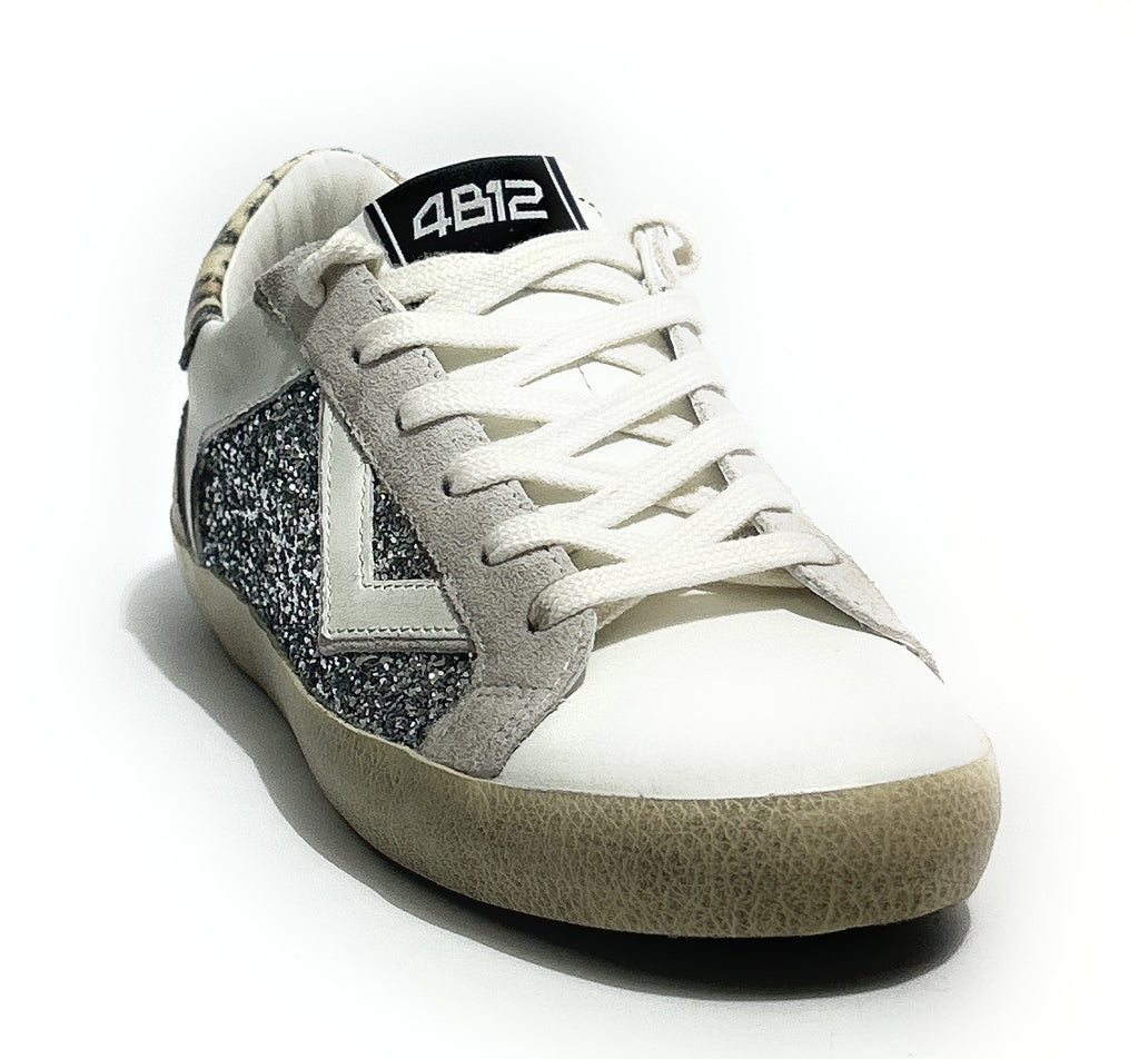 Scarpe donna 4B12 sneaker shiny/ leo DS26QB07 SUPRIME-D8005