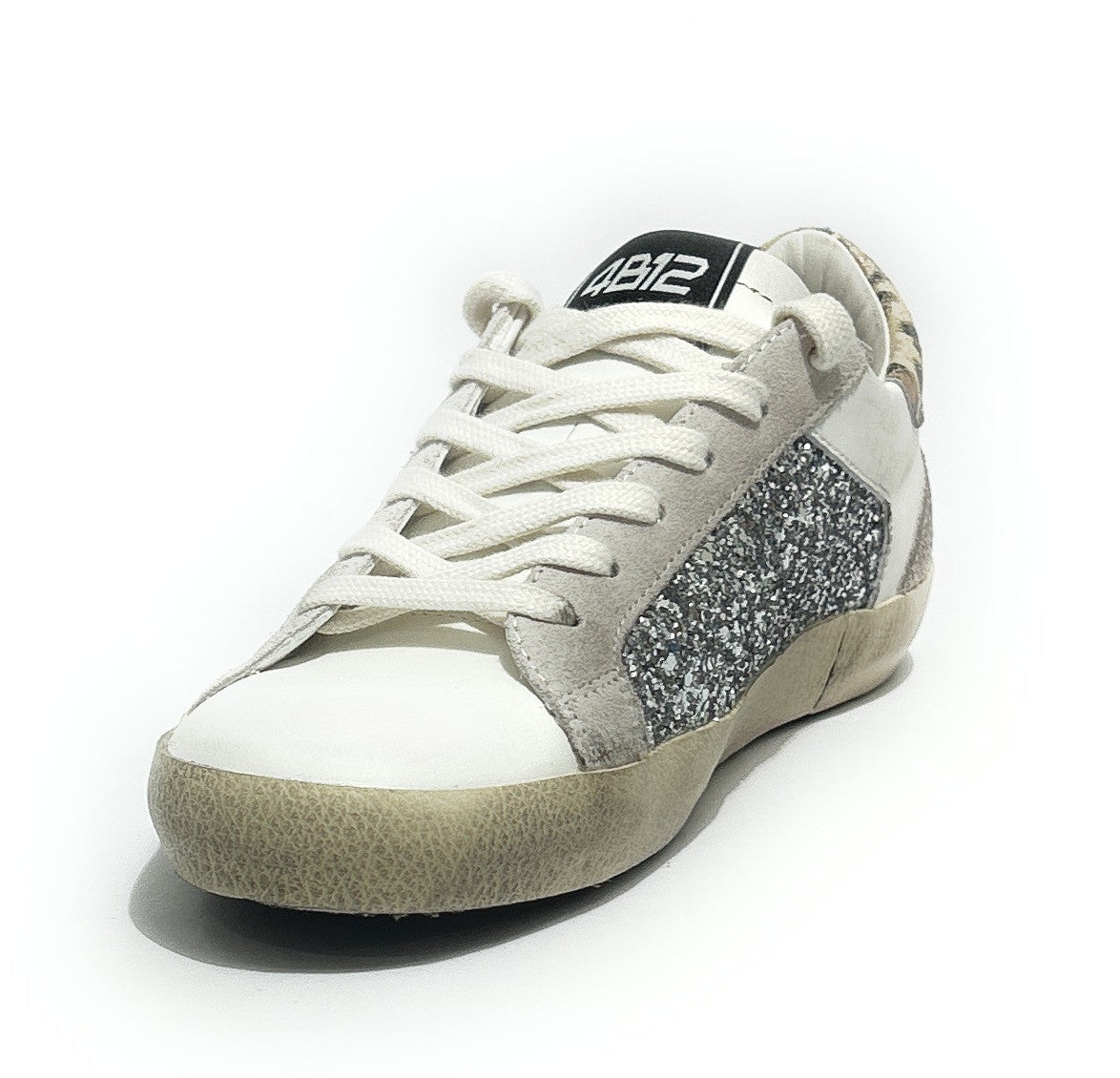 Scarpe donna 4B12 sneaker shiny/ leo DS26QB07 SUPRIME-D8005