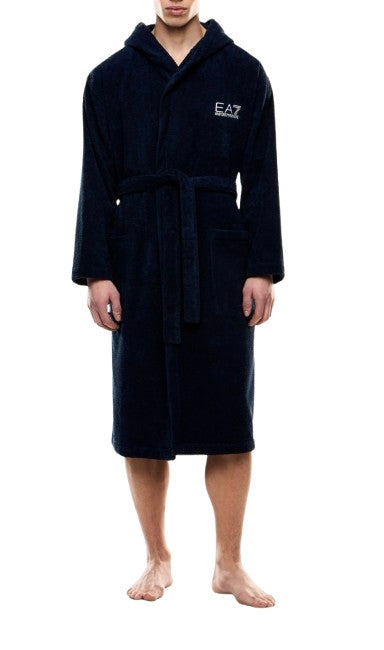 Accappatoio EA7 Emporio Armani blu CS26EA02 7M000441 AF14014 UB102