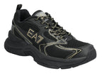 Sneaker EA7 Emporio Armani Predator triple black/ gold unisex US26EA13 X8X249 XK446 MZ177