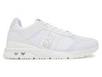 Sneaker EA7 Emporio Armani white/silver US26EA03 7X000656 AF13550 MZ024