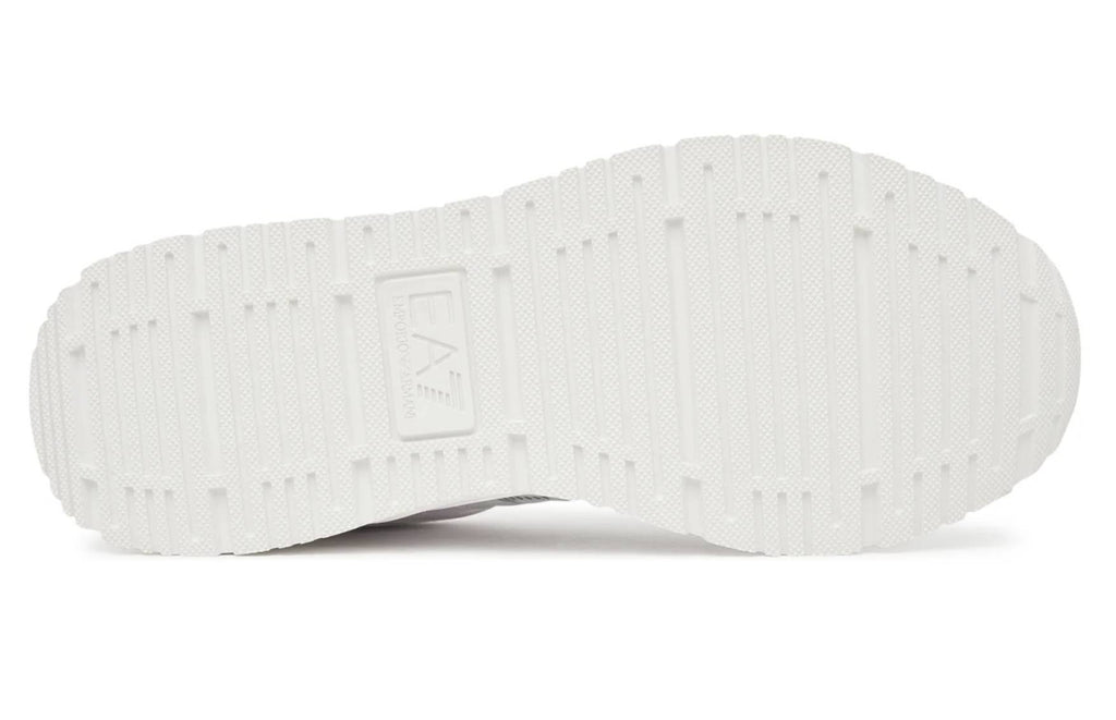 Sneaker EA7 Emporio Armani white/silver US26EA03 7X000656 AF13550 MZ024