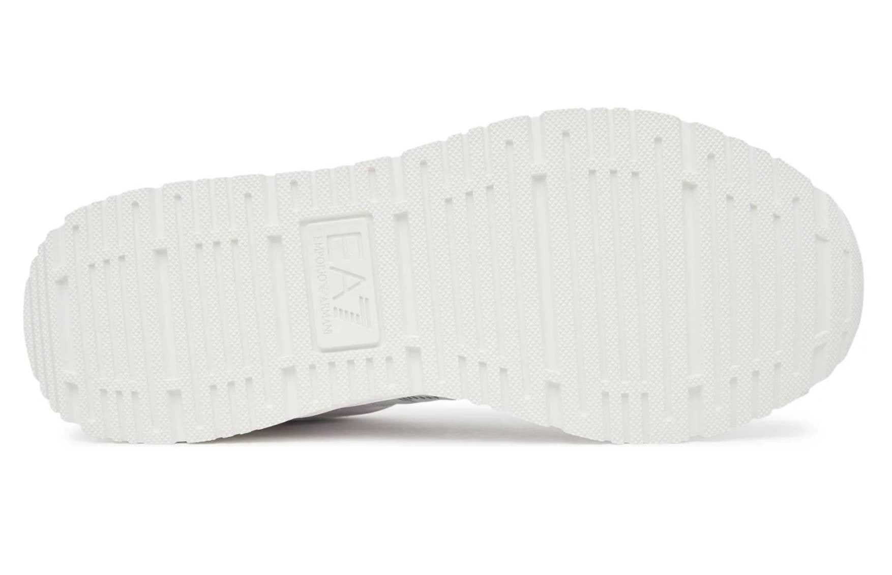 Sneaker EA7 Emporio Armani white/silver US26EA03 7X000656 AF13550 MZ024