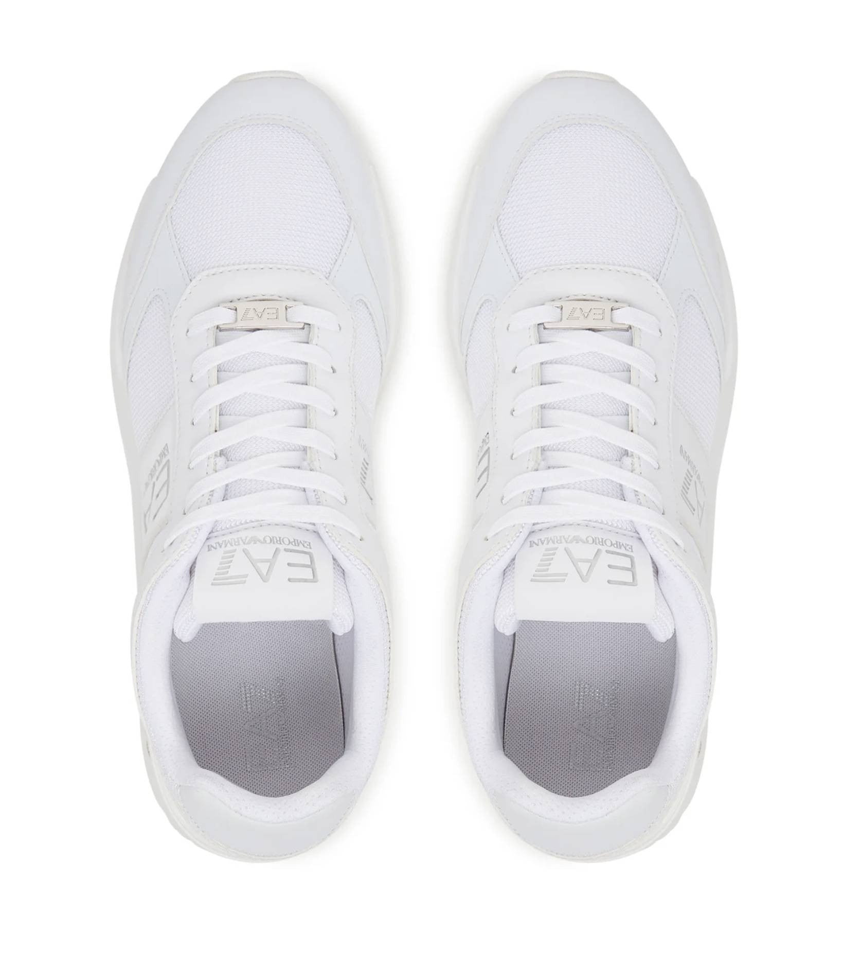 Sneaker EA7 Emporio Armani white/silver US26EA03 7X000656 AF13550 MZ024