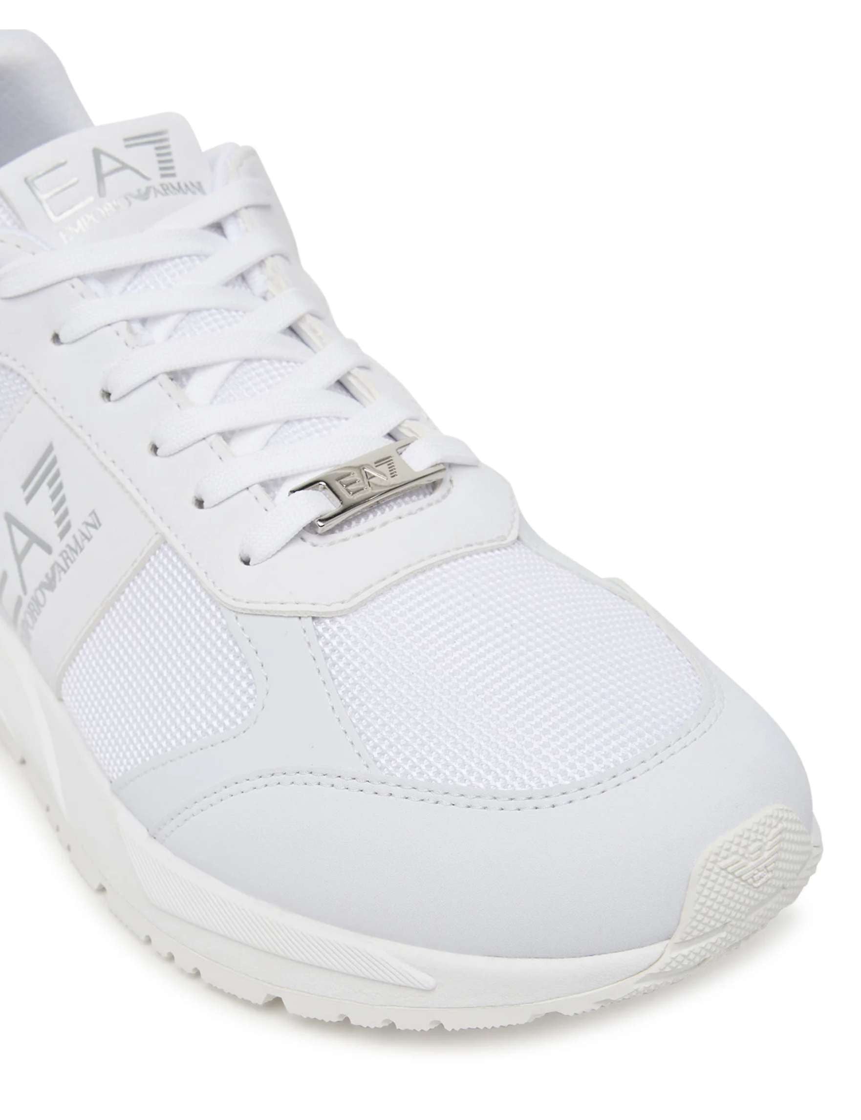 Sneaker EA7 Emporio Armani white/silver US26EA03 7X000656 AF13550 MZ024