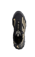 Sneaker EA7 Emporio Armani Ultimate C2 Kombat Core triple black/ light gold US26EA07 X8X217 XK433 R969