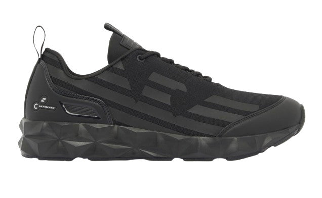 Sneaker EA7 Emporio Armani Ultimate C2 Kombat Core triple black US26EA05 X8X217 XK433 MC061