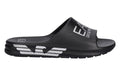Slipper uomo EA7 Emporio Armani black/silver US26EA11 7X000356 AF18618 MC026