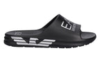 Slipper uomo EA7 Emporio Armani black/silver US26EA11 7X000356 AF18618 MC026