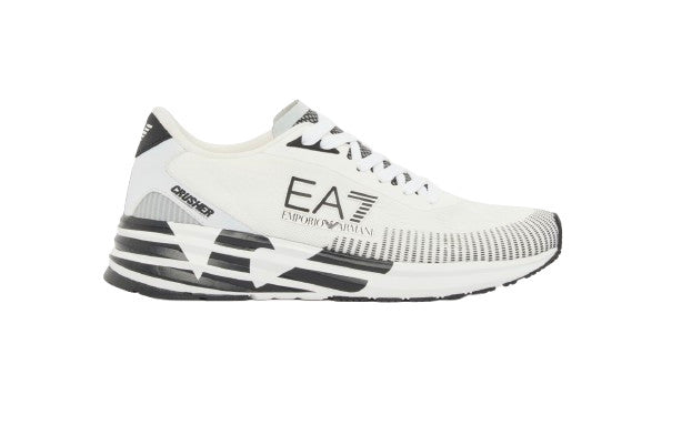 Sneaker running EA7 Emporio Armani white/black US26EA17 7X000651 AF23103 MZ021