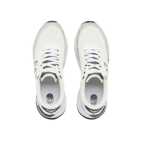 Sneaker running EA7 Emporio Armani white/black US26EA17 7X000651 AF23103 MZ021