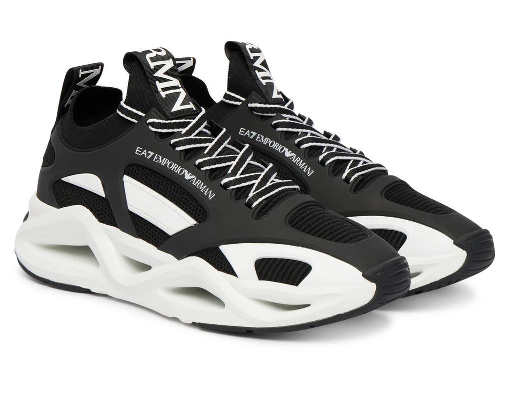 Sneaker EA7 Emporio Armani Infinity Cage black/ white US26EA24 7X000383 AF19525 MC008