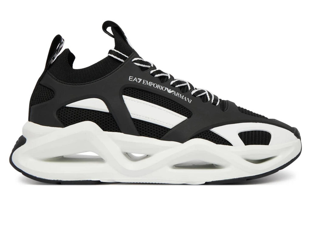 Sneaker EA7 Emporio Armani Infinity Cage black/ white US26EA24 7X000383 AF19525 MC008