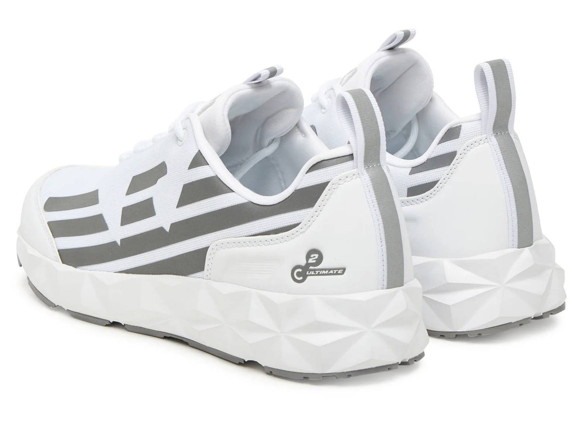 Sneaker EA7 Emporio Armani Ultimate C2 Kombat Core white/silver US26EA19 X8X217 XK433 MZ024