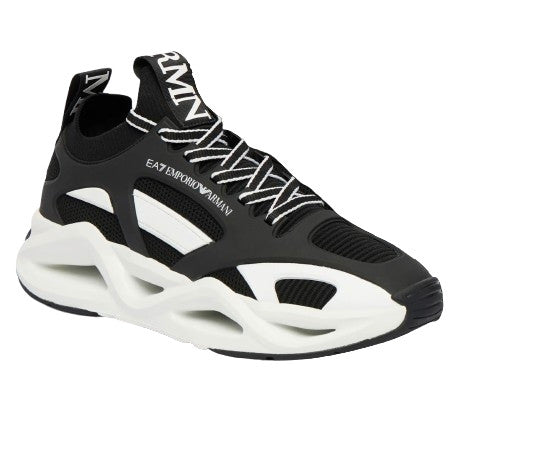 Sneaker EA7 Emporio Armani Infinity Cage black/ white US26EA24 7X000383 AF19525 MC008