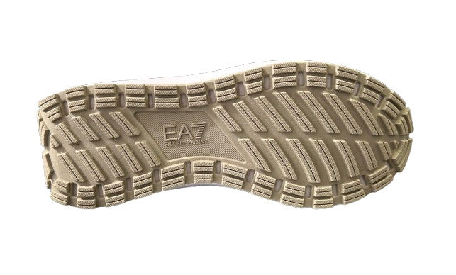 Sneaker EA7 Emporio Armani white/ aluminum US26EA25 7X000657 AF23110 MZ698