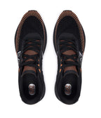 Sneaker running EA7 Emporio Armani triple black/orange US26EA18 7X000651 AF23103 MZ693
