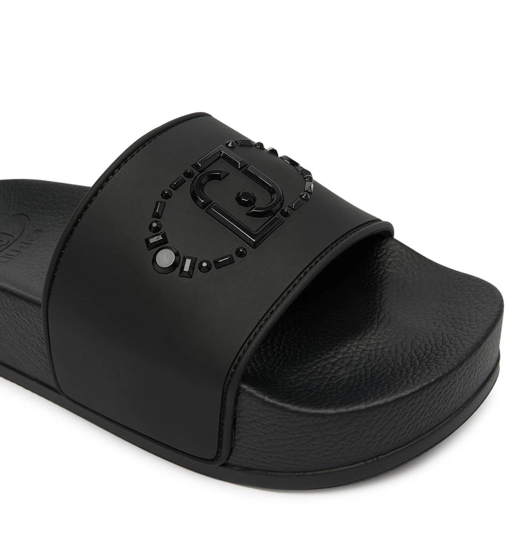 Scarpe Liu-Jo slipper Mykonos 01 black DS26LJ14 BA6077 EX028 22222