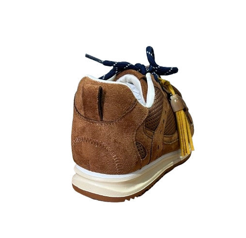 Sneaker donna Gold&gold ecopelle scamosciata brown DS26GG08 GB1055