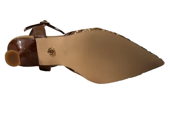 Scarpe donna sandalo Gold&gold TC 60 brown DS26GG22 GY460