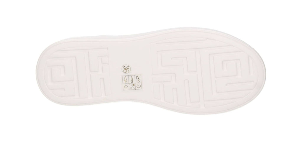Sneaker donna Emanuélle Vee Bice strass white/animalier DS26EV02 461P-901-13-P003