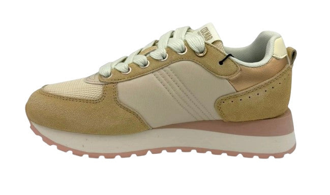 Scarpe donna Colmar sneaker Travis Authentic 051 beige/ rose DS26CO01