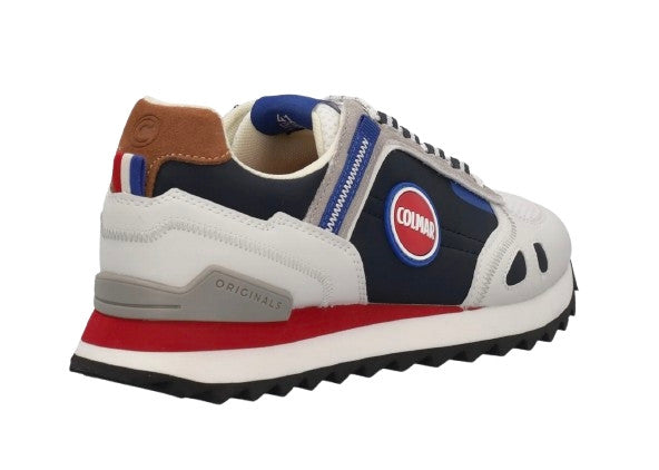 Sneaker uomo Colmar Travis Sport Dual 112 white/ navy/ red US26CO07