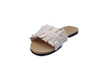 Ciabatta donna Sun68 Brigitte Rouches 31 bianco panna DS26SU13 X36207