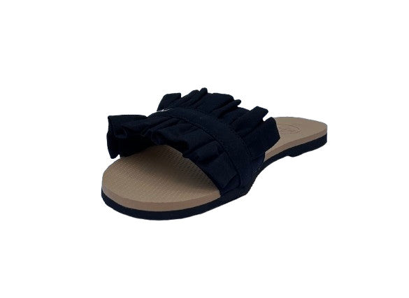 Ciabatta donna Sun68 Brigitte Rouches 11 nero DS26SU14 X36207
