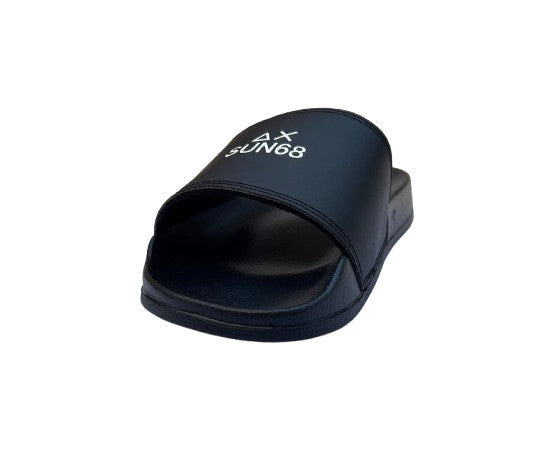 Beach slippers logo Sun68 11 nero uomo US26SU23 X36101