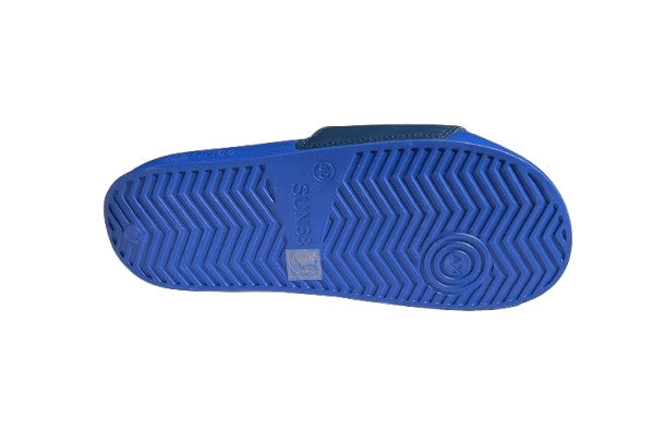 Beach slippers logo Sun68 1164 royal/navy blue uomo US26SU25 X36101