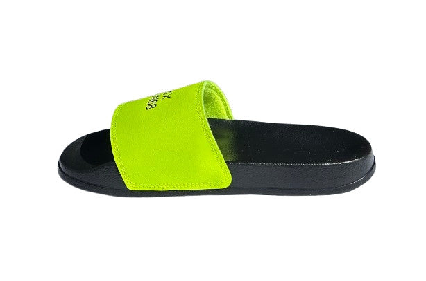 Beach slippers logo Sun68 1164 nero/ giallo fluo uomo US26SU26 X36101