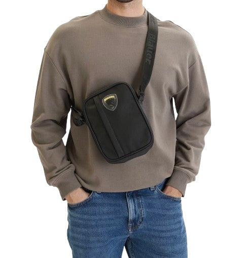 Borsa uomo Blauer a tracolla Cov01 black BS26BU13 S6COV01/RUB