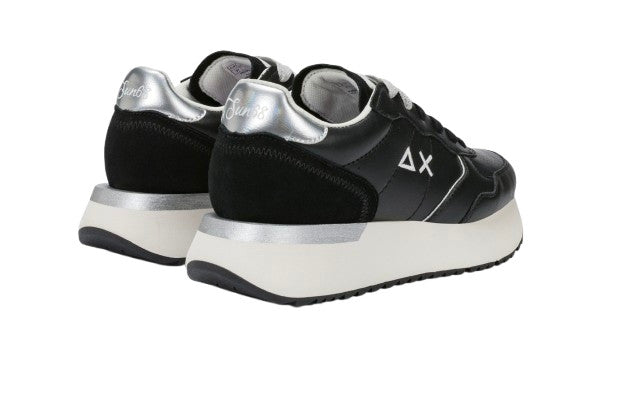Sneaker Sun68 Big Ally leather 11 nero DS26SU23 Z36210