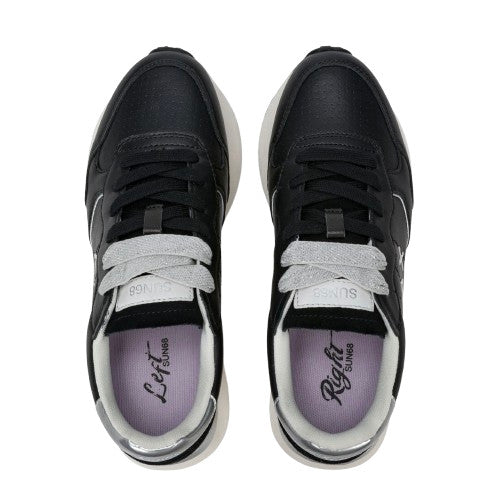 Sneaker Sun68 Big Ally leather 11 nero DS26SU23 Z36210