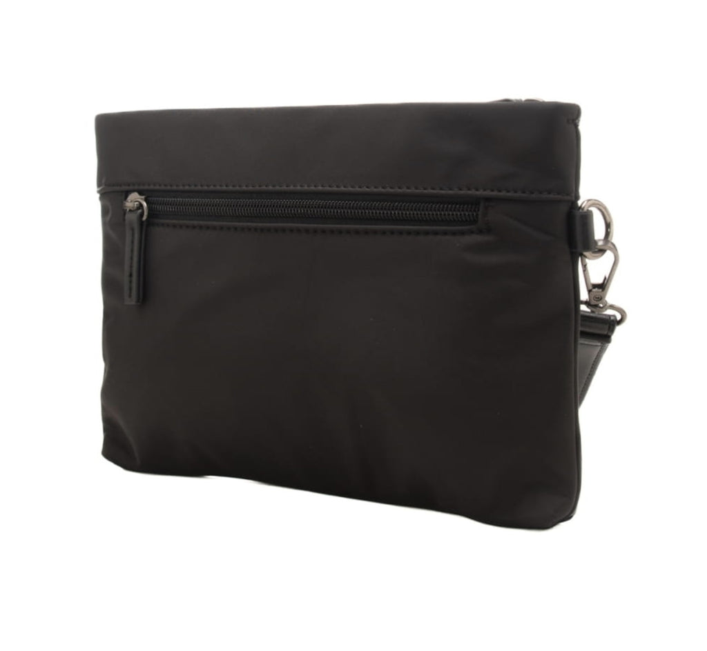 Borsa uomo Blauer pochette clutch in nylon nero BS26BU23 S6PIATNYL01/GLI